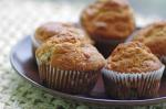 American Sour Cream Rhubarb Muffins Dessert