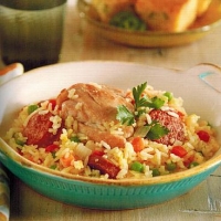 Spanish Spanish Chicken with Rice Dinner
