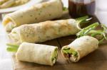 Chinese Crepes With Chinese Chicken Recipe Appetizer