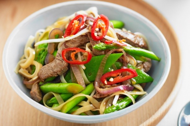 American Teriyaki Beef Noodles Recipe Appetizer