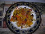 American Fettuccini With Sweet Peppers  Pine Nuts Dinner