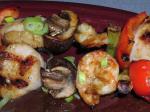 American Soywasabi Shrimp and Scallop Skewers  Weight Watchers BBQ Grill