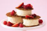 American Frozen White Chocolate Mousse Sandwiches Recipe Dessert