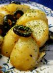 American Roast Potatoes With Olives Appetizer