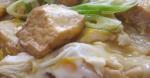 My Mothers Chinese Cabbage and Astuage with Eggs recipe