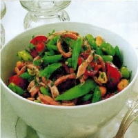 Canadian Ham And Bean Salad Appetizer