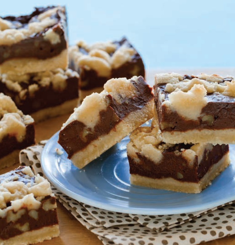 Canadian Double Fudge Bars Dessert