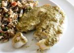 American Simple and Quick Tilapia Pesto Dinner