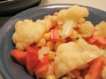 Indian Cauliflower and Chickpea Salad Appetizer