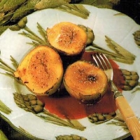 Marinated Figs With Raspberry Sauce  recipe