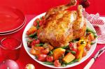 American Roast Chicken With Maple Macadamia Stuffing Recipe BBQ Grill