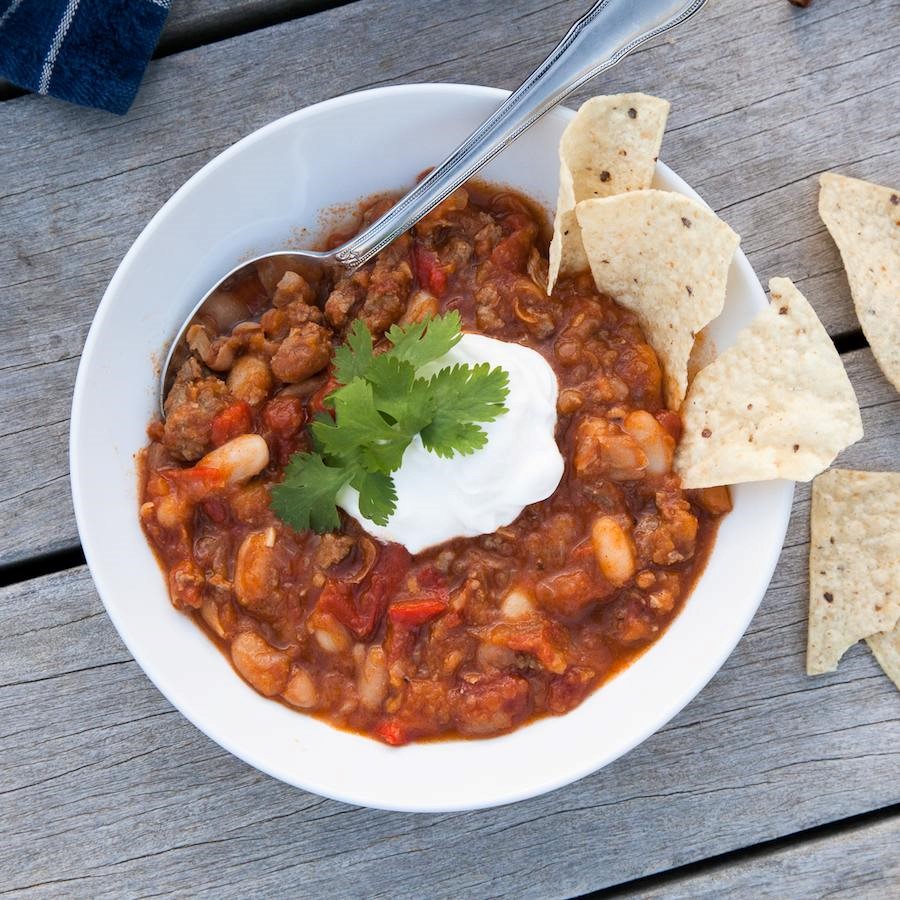 Canadian Pumpkin Revelry with Crostini and Chili Dinner