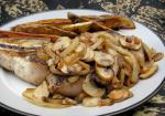 American Mushroomonion Burgersteak Topper Appetizer