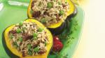 Canadian Squash with Vegetarian Sausage and Rice Stuffing Appetizer