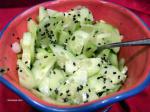 American Wasabi Cucumber Salad Appetizer