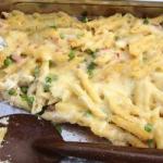 Ham and Cheese Noodles recipe