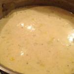 Canadian Potato and Leek Soup with Riesling Appetizer