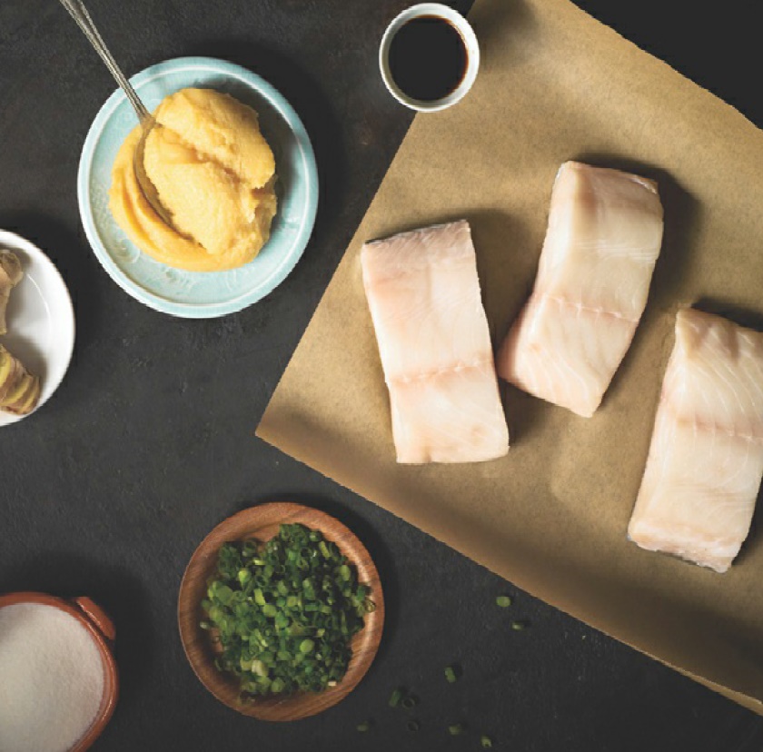 Japanese Miso-steamed Black Cod Dinner