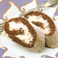 French Chocolate Roulade Dessert