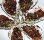 American Oysters With Pine Nuts and Bacon Dinner