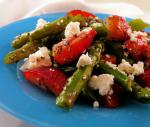 American Asparagus Strawberry Salad Dessert