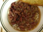 American Red Beans and Rice crock Pot Dinner
