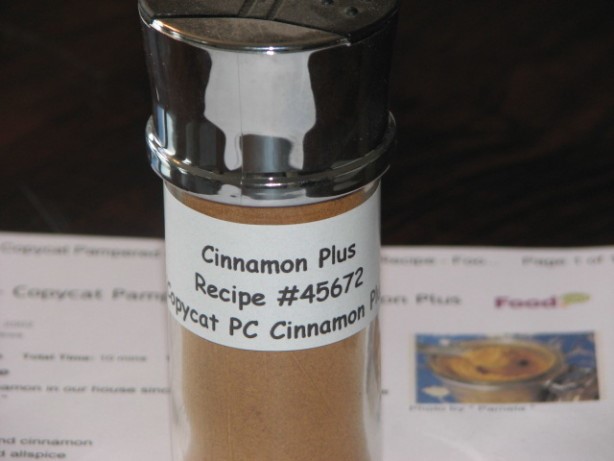 American Baking Spice  Copycat Pampered Chef Cinnamon Plus Mix Breakfast