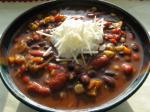 Chilean Sweet and Spicy Vegetarian Chili Dinner