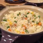 White Rice with Vegetables recipe