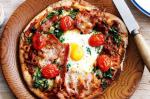 American Eggs Florentine Pizzas Recipe Appetizer