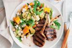 American Sumac Lamb Cutlets With Chickpeas And Pumpkin Recipe Appetizer