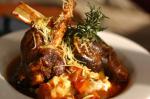 South African Lamb Shanks With Red Wine Dinner