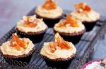 British Chocolate Mud Cupcakes With Peanut Butter Frosting Recipe Dessert