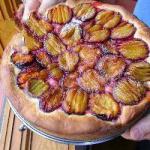 American Briochee Pie for Plums Dessert