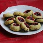 British Shortbread Biscuits Stuffed with Framboise Dessert