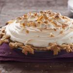 British Sweet Potato Coconut Pie with Marshmallow Meringue Dessert