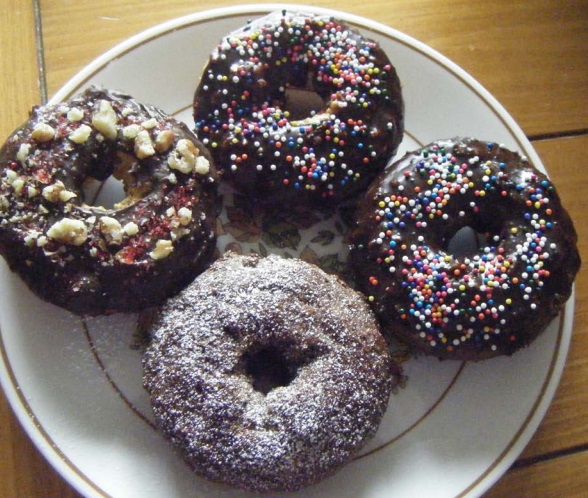 Canadian Chocolate Cake Donuts Dessert