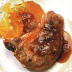 American Pork Chops a Lorange Appetizer