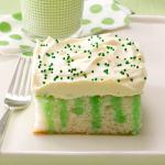 American Wearing O Green Cake Dessert