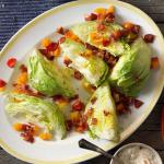 American Wedge Salad with Blue Cheese Dressing Appetizer