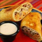 Mexican Groves Brisket Chimichanga BBQ Grill