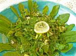 Swedish Dandelion Green Salad Appetizer