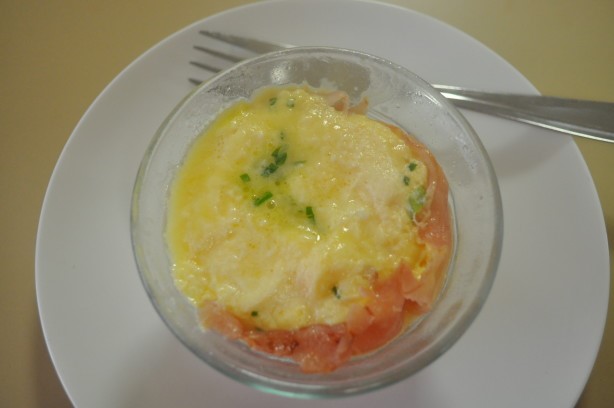 American Eggs in a Ham Cup Appetizer