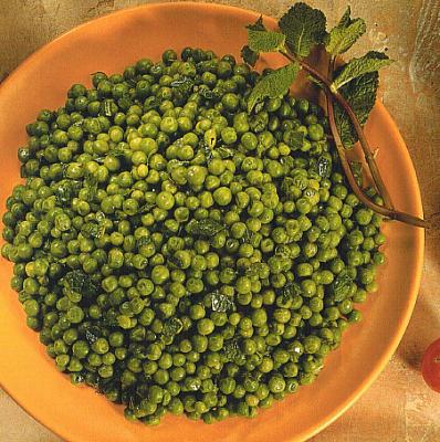 Canadian Minty Buttered Peas Appetizer