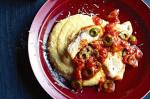 American Tomato Basil And Parmesan Chicken With Polenta Recipe Dinner