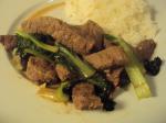 Chinese Ginger Beef With Bok Choy 3 Dinner