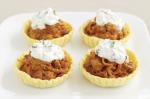 Indian Beef Curry Tarts Recipe Appetizer