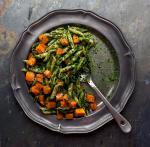British Pasta With Kale Pesto and Roasted Butternut Squash Recipe Appetizer