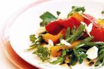 American Roast Capsicum Buffalo Mozzarella and Rocket Salad Recipe Dinner