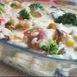 American Chicken Casserole Cream Dinner